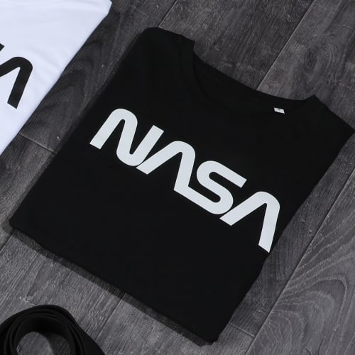 Tee Shirt Manches Longues Worm Logo Noir