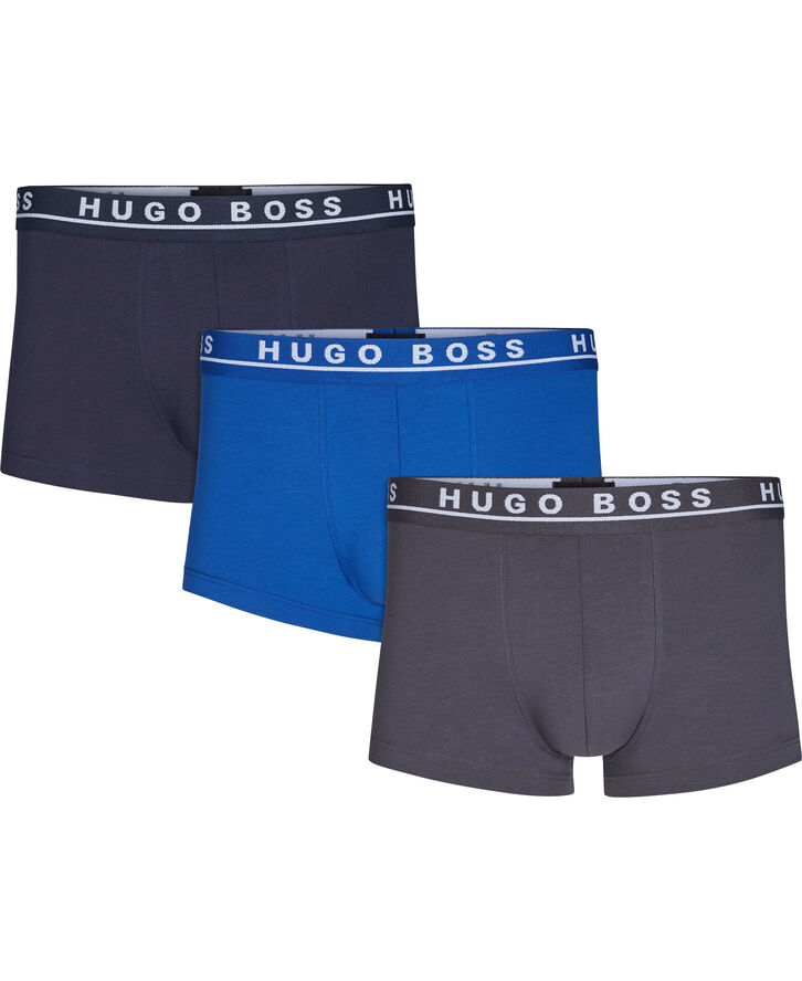 BOSS Trunk 3-pak Antricit/blå/navy