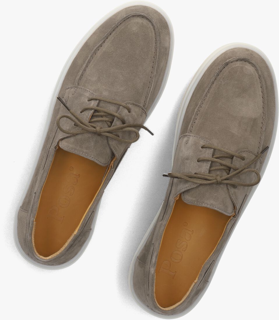 grijze posa veterschoenen deckshoe originale