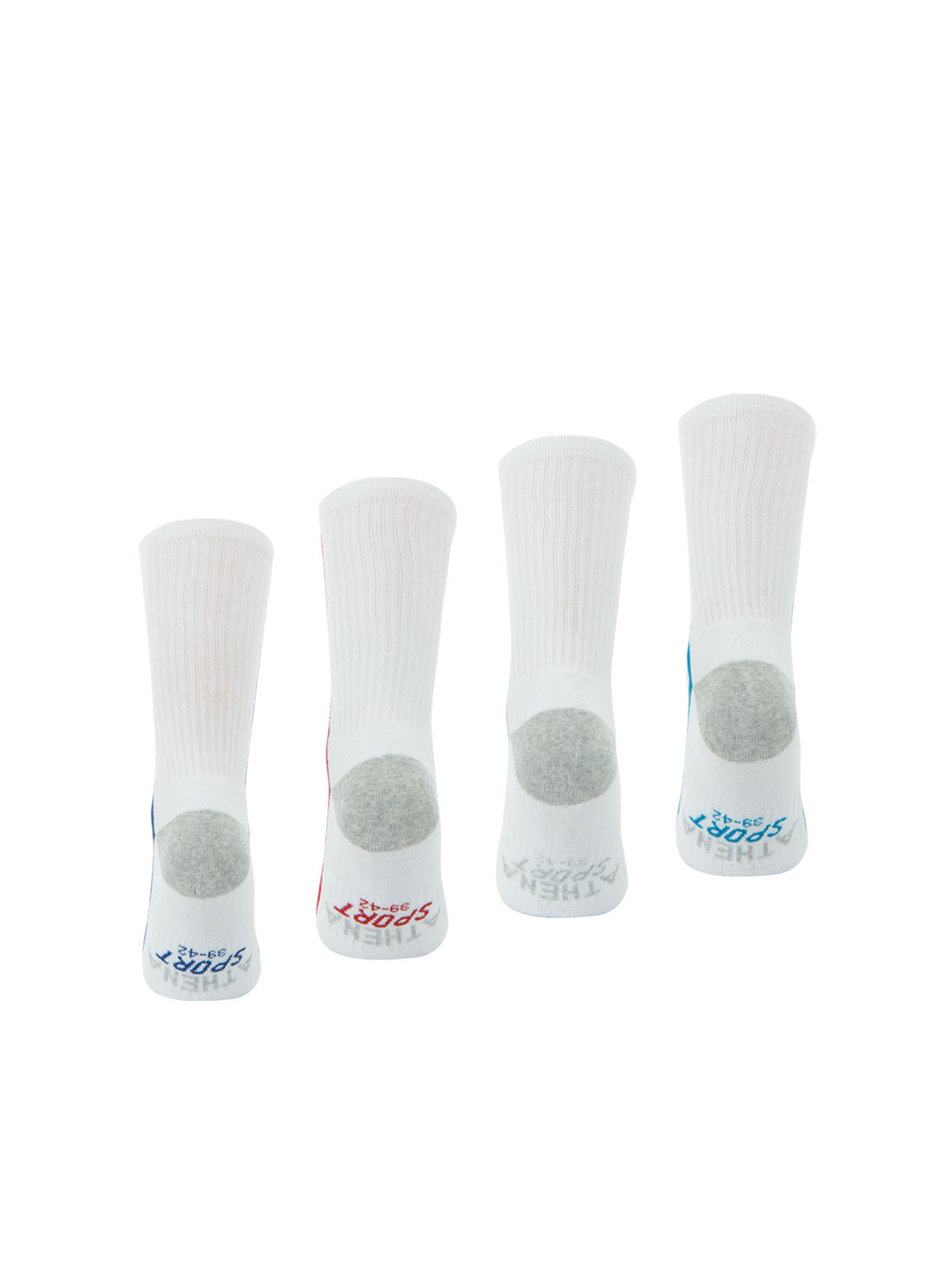 Lot de 4 paires de chaussettes de sport