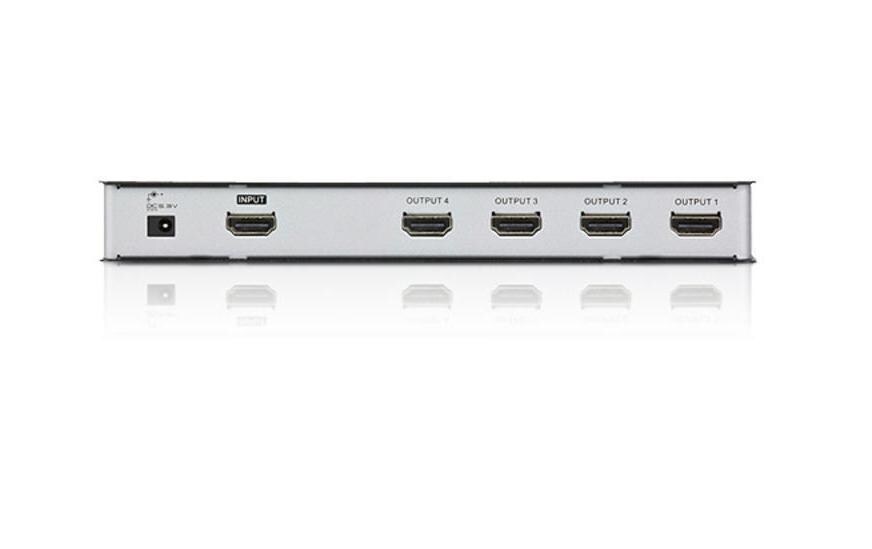 4-Port Signalsplitter VS184A HDMI – HDMIHDMI-Splitter mit vier Ports