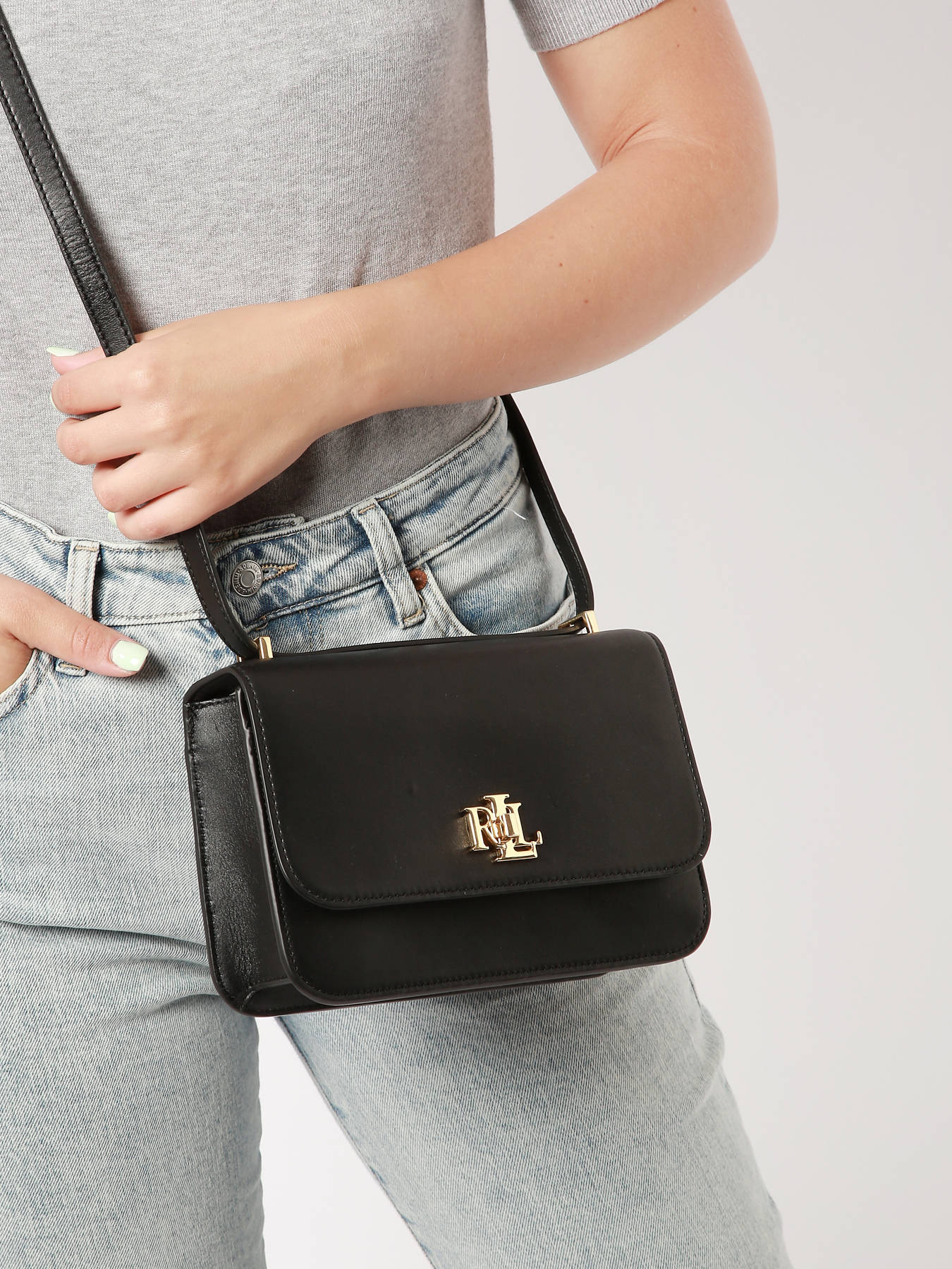 Sac bandoulire Sophee 22 cuir LAUREN RALPH LAUREN
