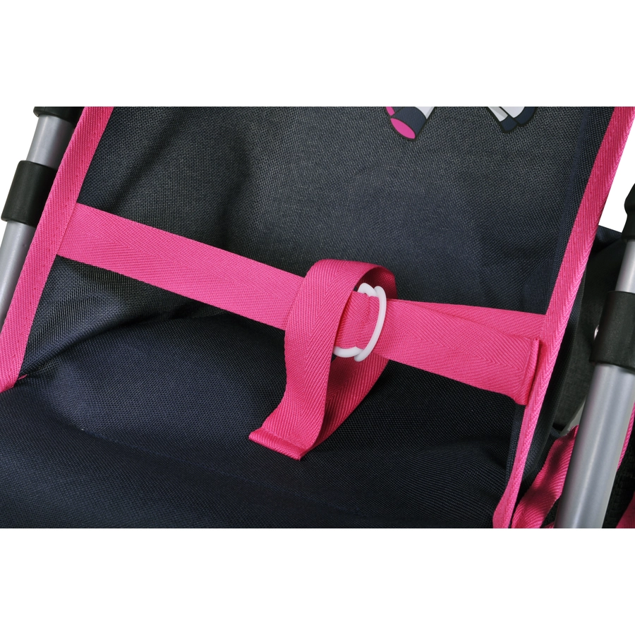 knorr toys® Puppenbuggy Liba - UMA. Das Einhorn blue rosa