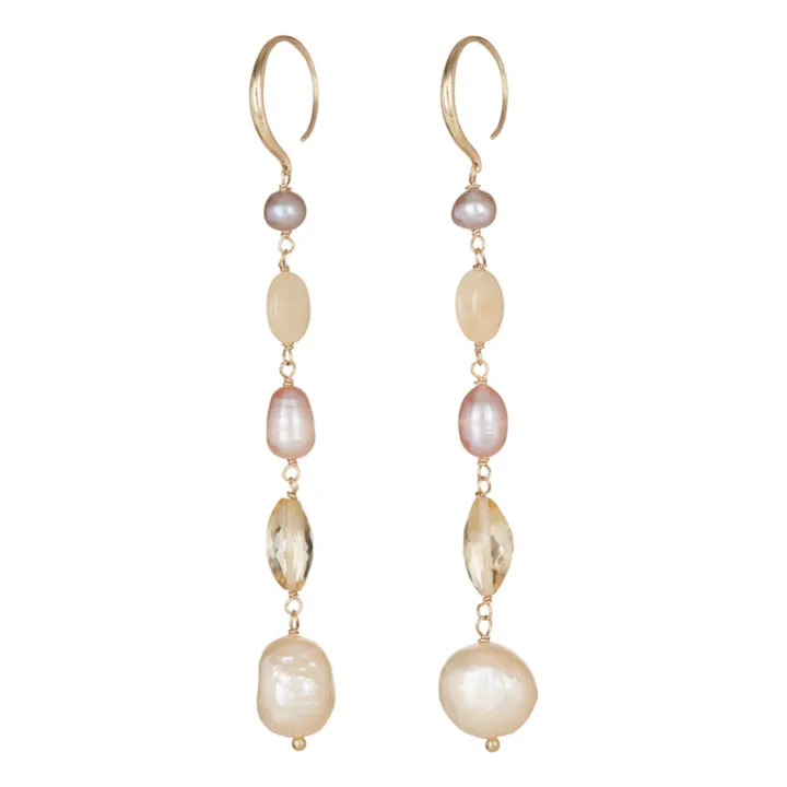5 Octobre Boucles d'oreilles Bao | Doré