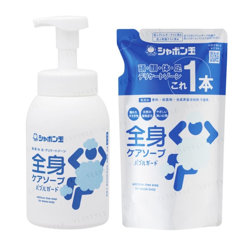 Shabondama Zeep - Bubble Guard Additievenvrije Zeep voor het Hele Lichaam