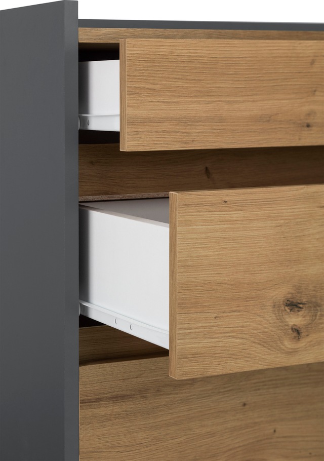 GOODproduct Kommode »Kosmo« 4 Schubladen mit Vollauszug