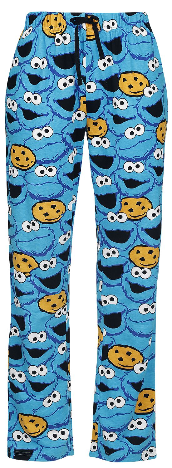 Cookie Monster - Tête | Sesame Street Bas de pyjama