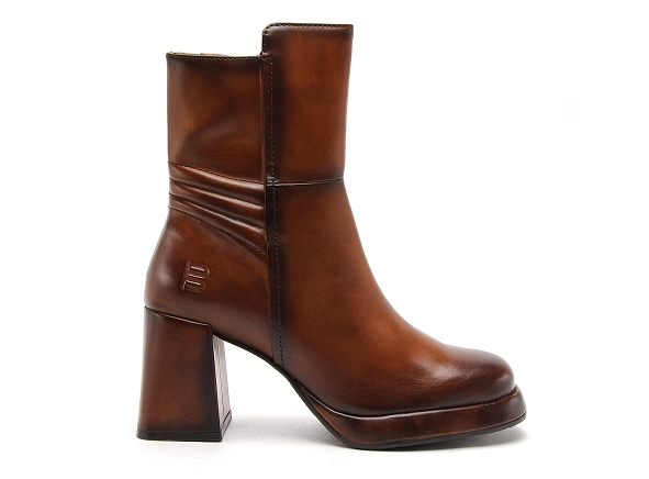 Bugatti boots bottine talons femme anissa evo d11 agx30 1500 marron