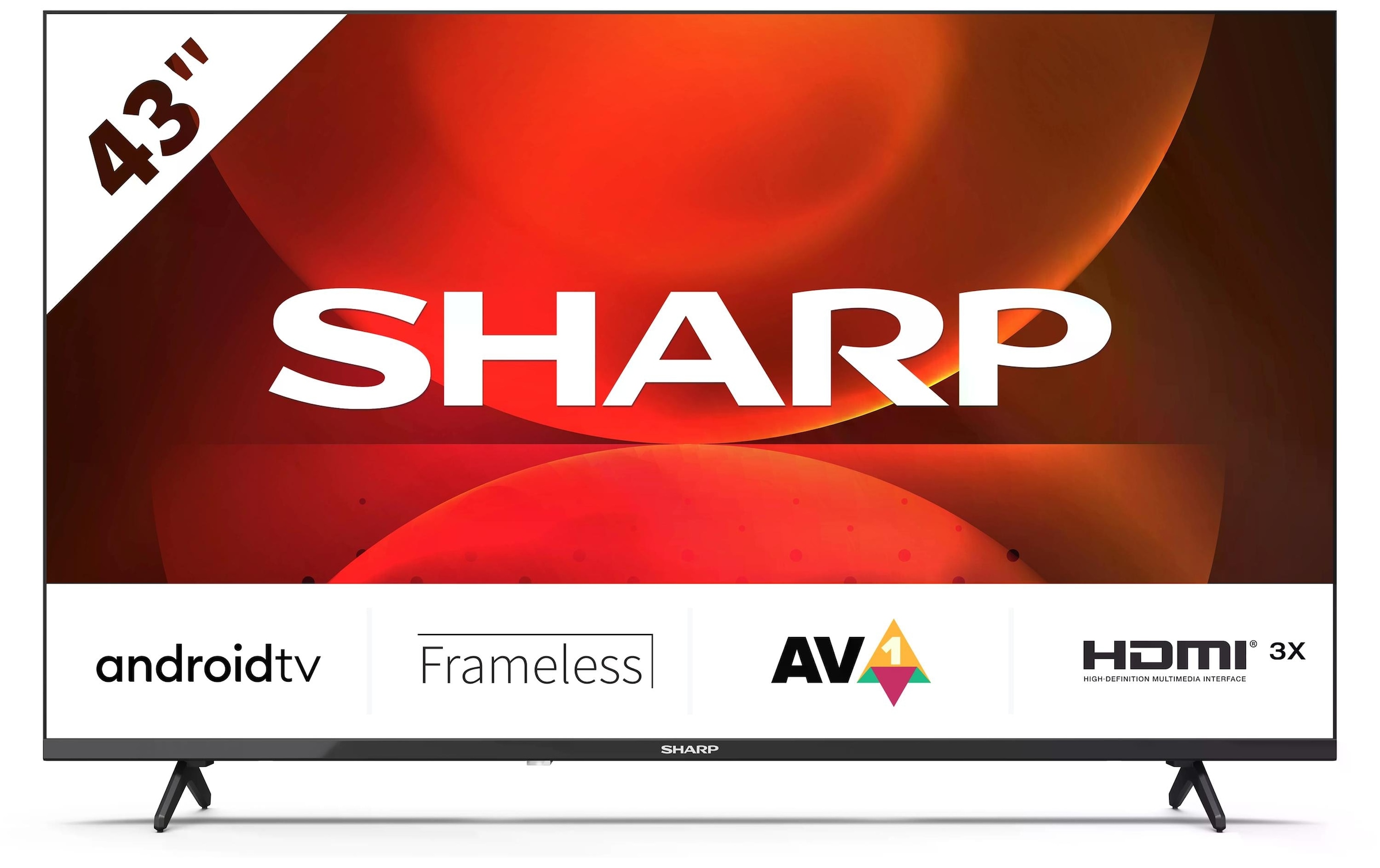 Sharp LED-Fernseher »43FH2EA 43« 108,79 cm/43 ″ Full HD Android TV