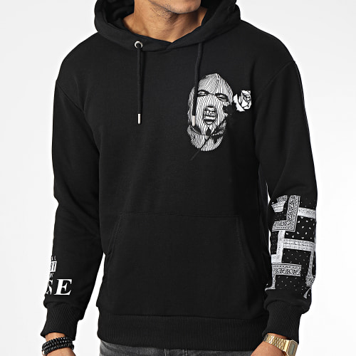 Sweat Capuche LL528 Noir