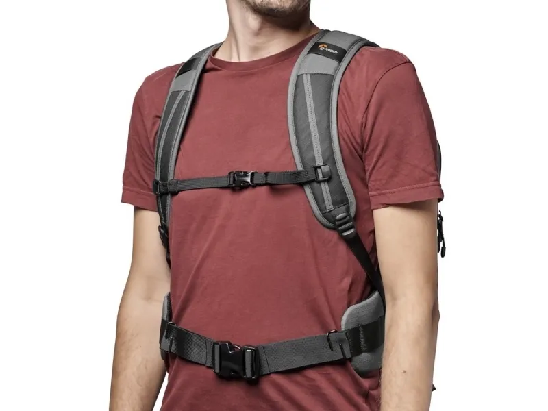 Lowepro Flipside 400 AW III - Rygsæk til digitalkamera med objektiver - 600D ripstop polyester, 600D polyester, 150D 148T polyester Canvex - mørkegrå - 15