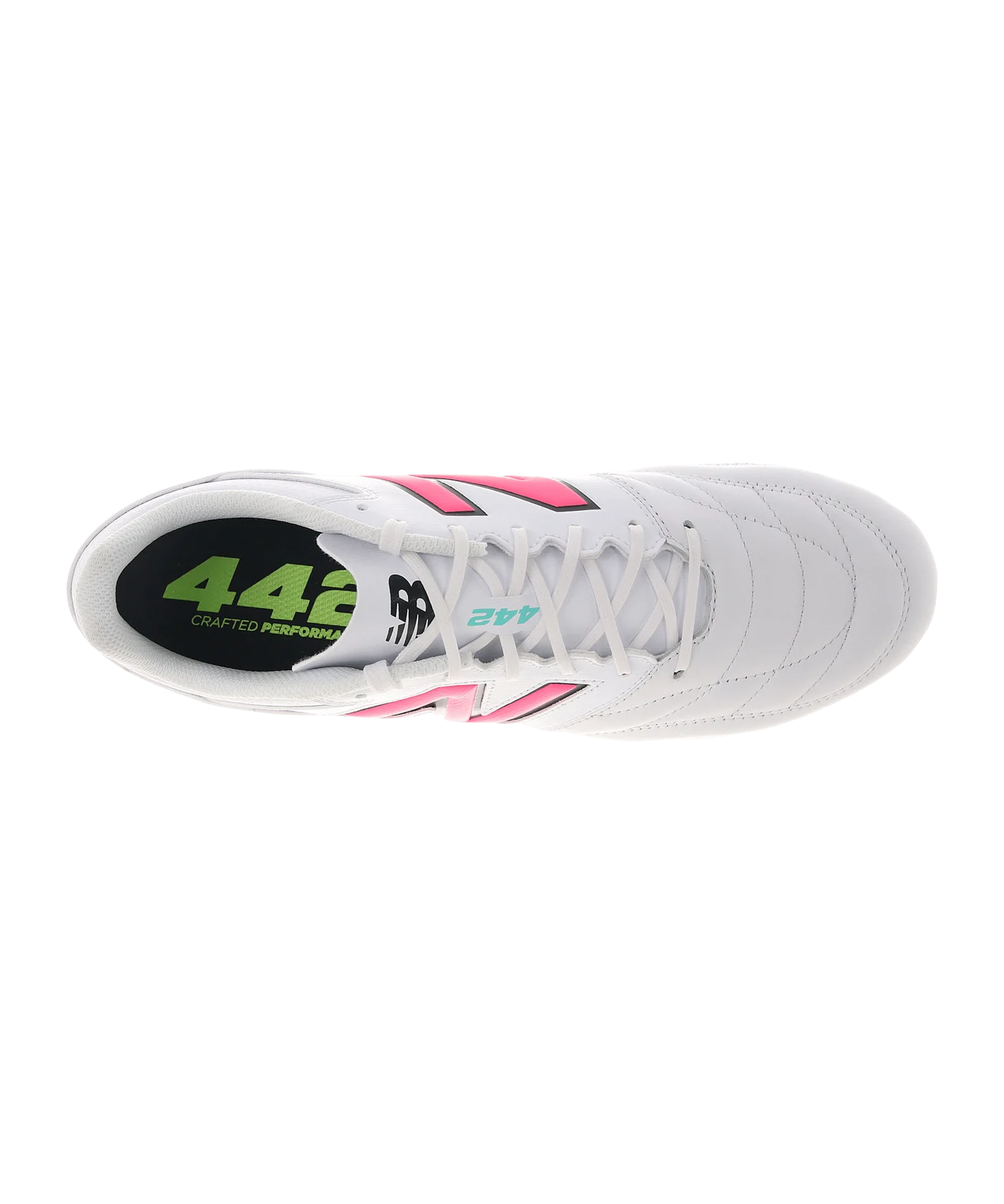 New Balance 442 Team V2 FG United in FuelCell Weiss FWH2