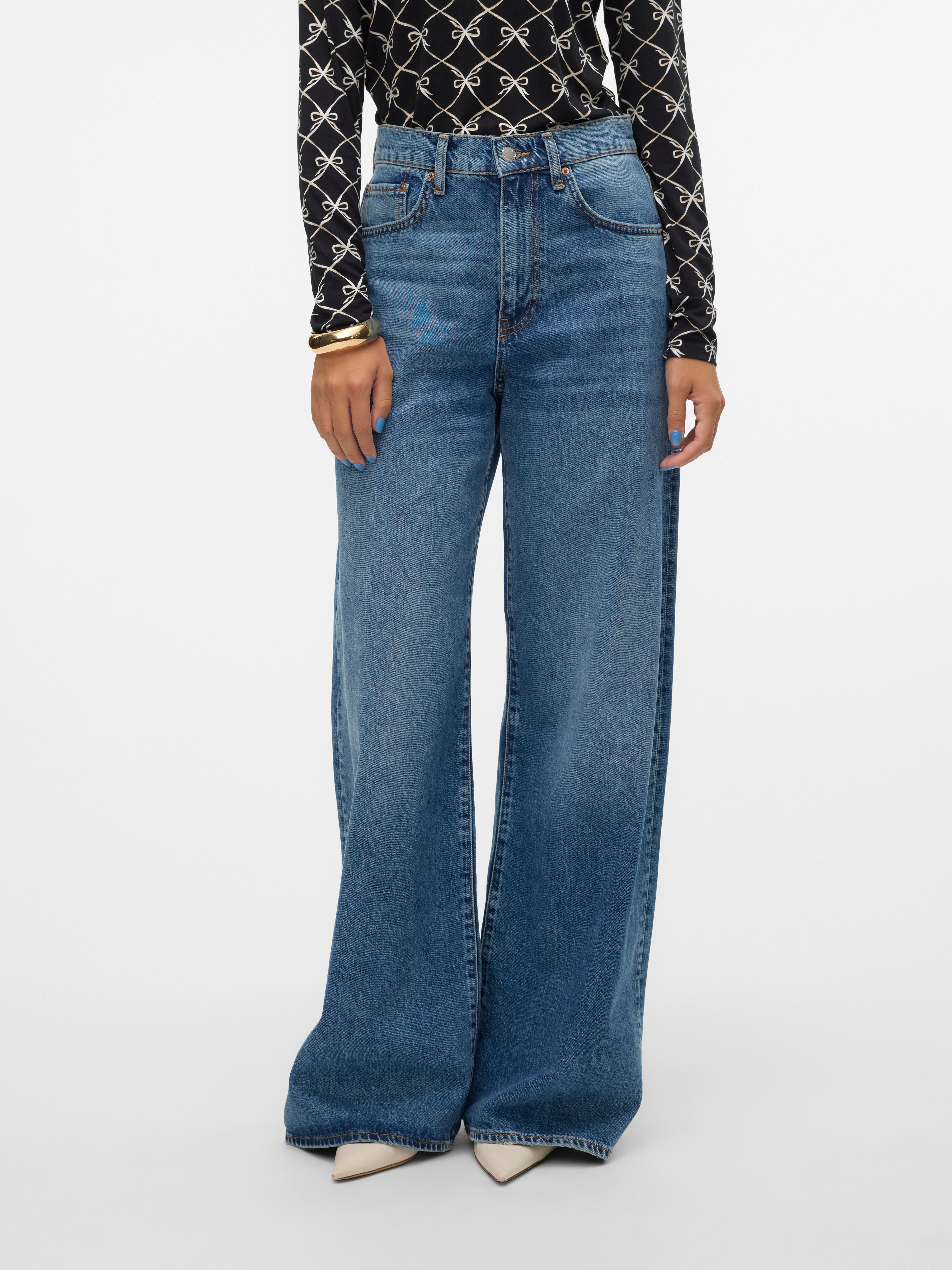 VMELINA Super high rise Wide leg fit Jeans