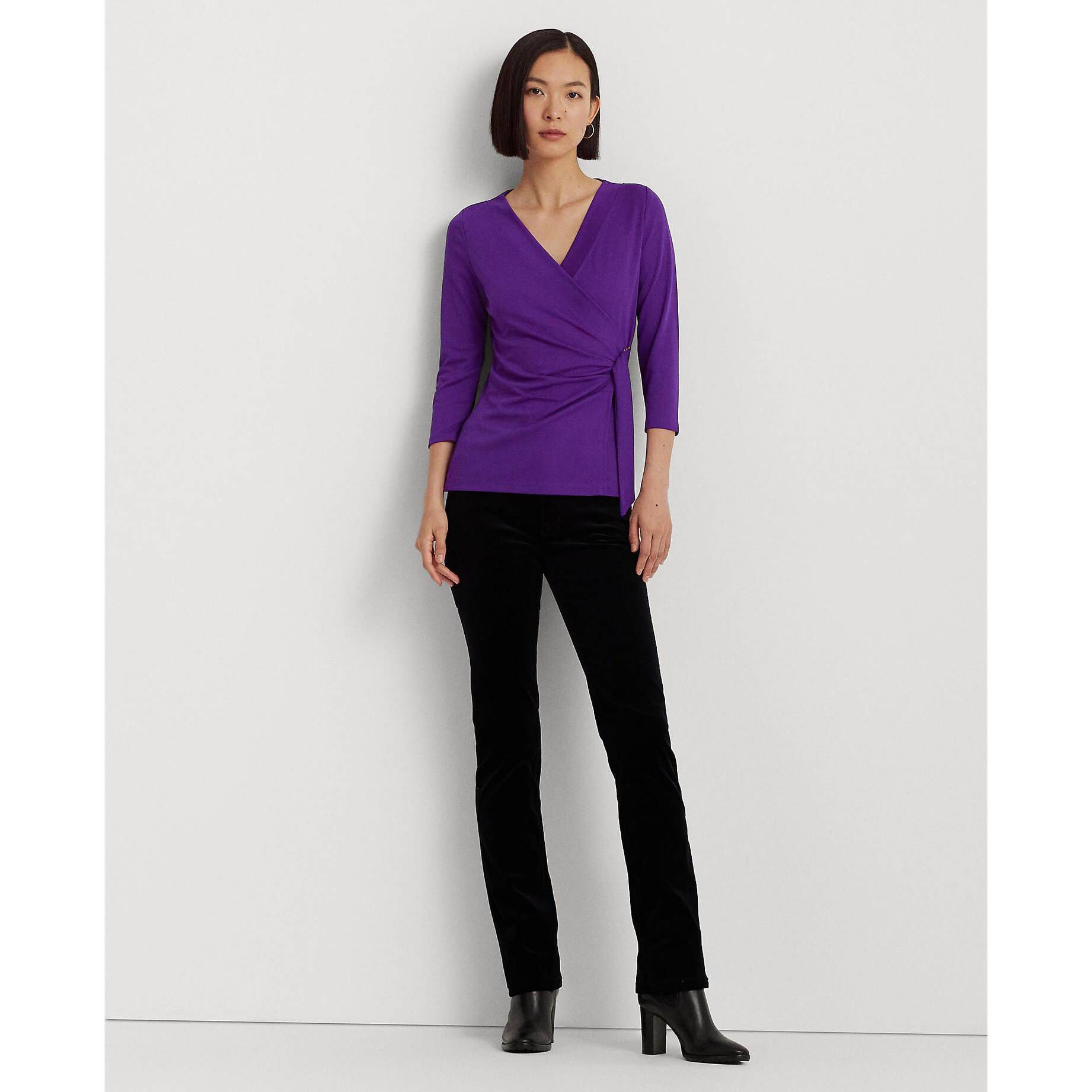 Lauren Ralph Lauren| Damen Wickeltop