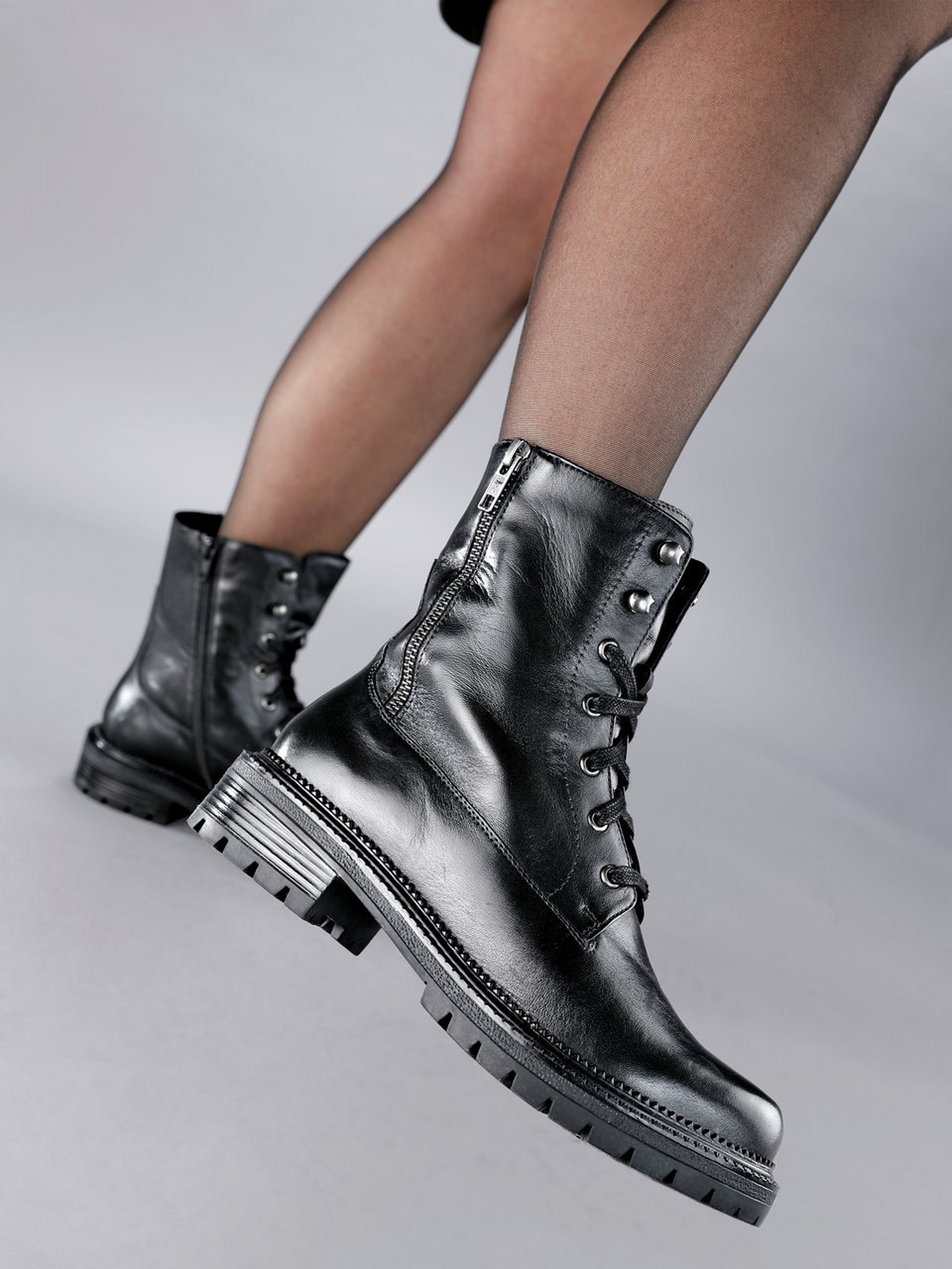 Schnür-Stiefelette