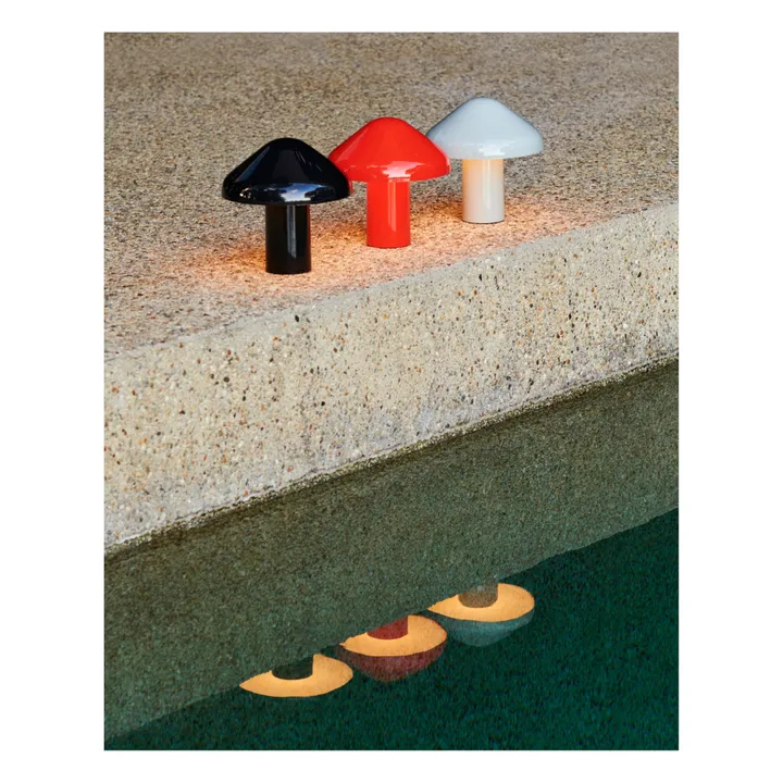 Hay Lampe à poser Pao portative | Noir