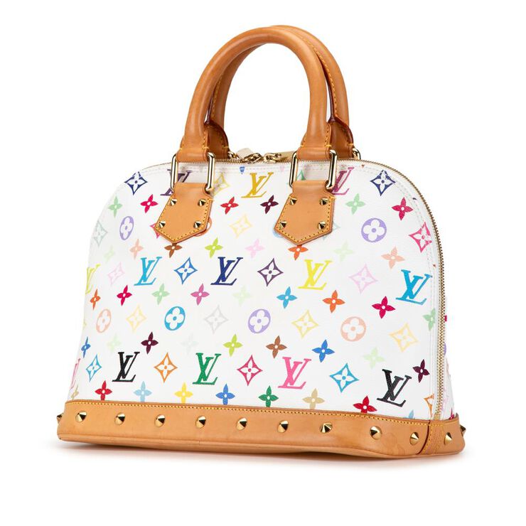 Louis Vuitton Vintage Louis Vuitton Alma White