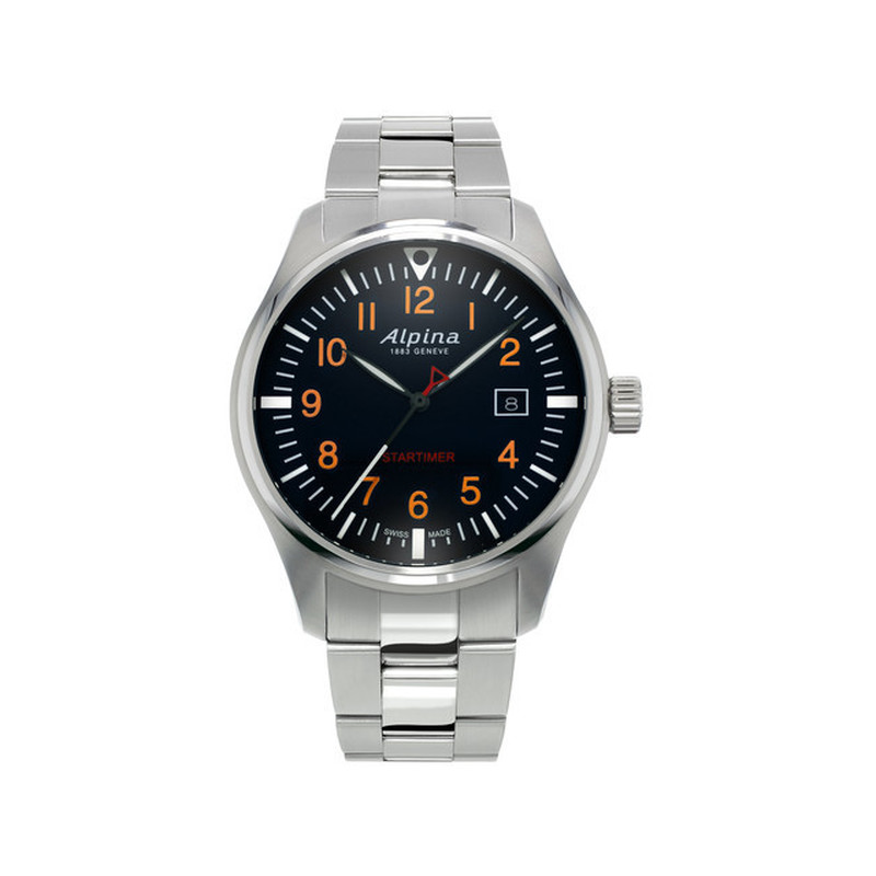 Montre Alpina homme acier