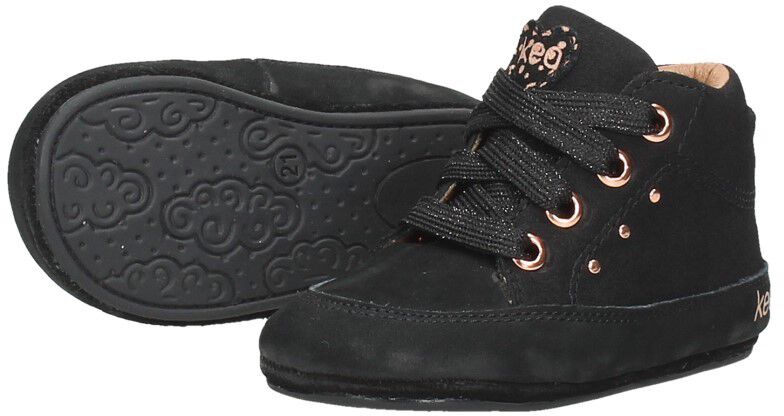 Keq Meisjes Baby schoentjes zwart
