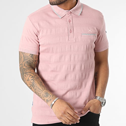 Polo Manches Courtes Rose