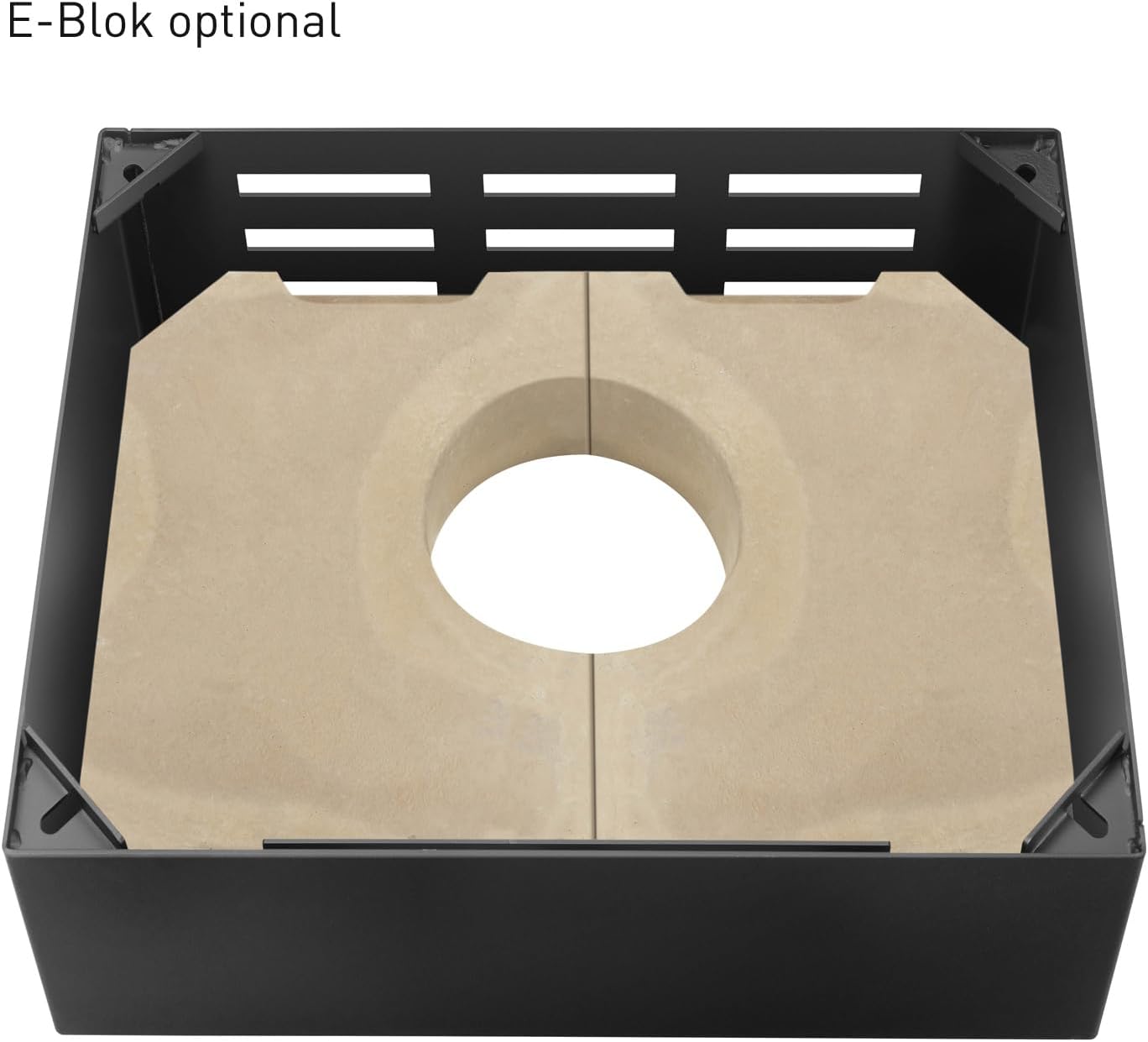 Justus 5696 11 Tova Kaminofen Stahl Schwarz/A