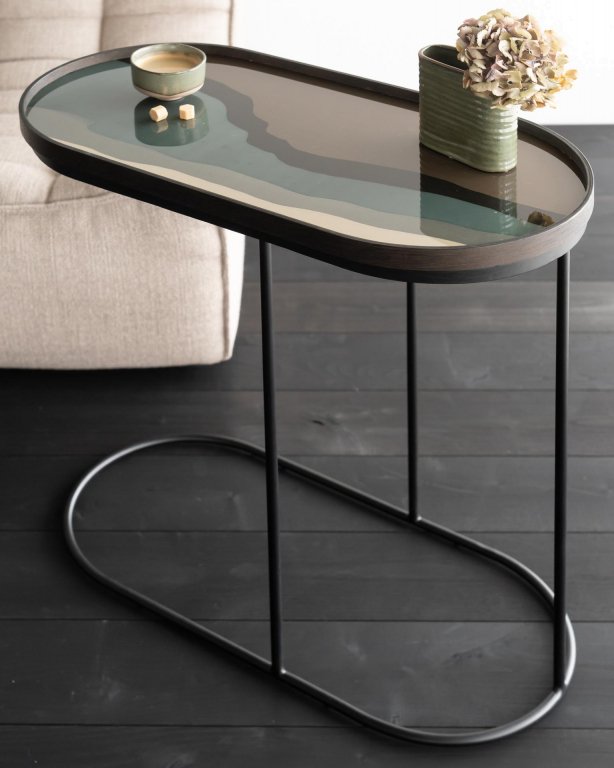 Ethnicraft Tray oblong bijzettafel M 69x33