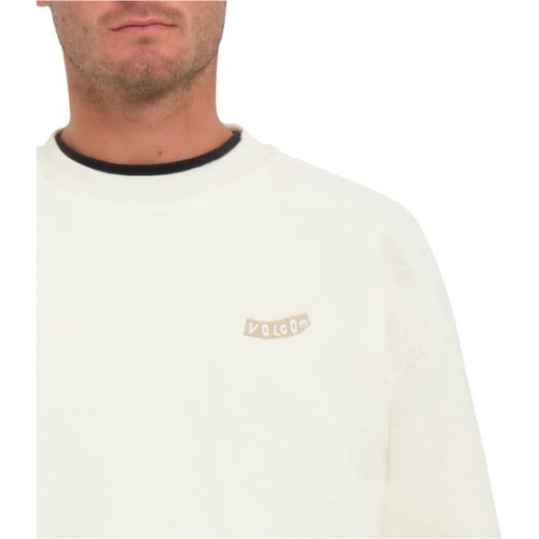 Sweatshirt VOLCOM TOO KOOL LSE CREW DIRTY WHITE
