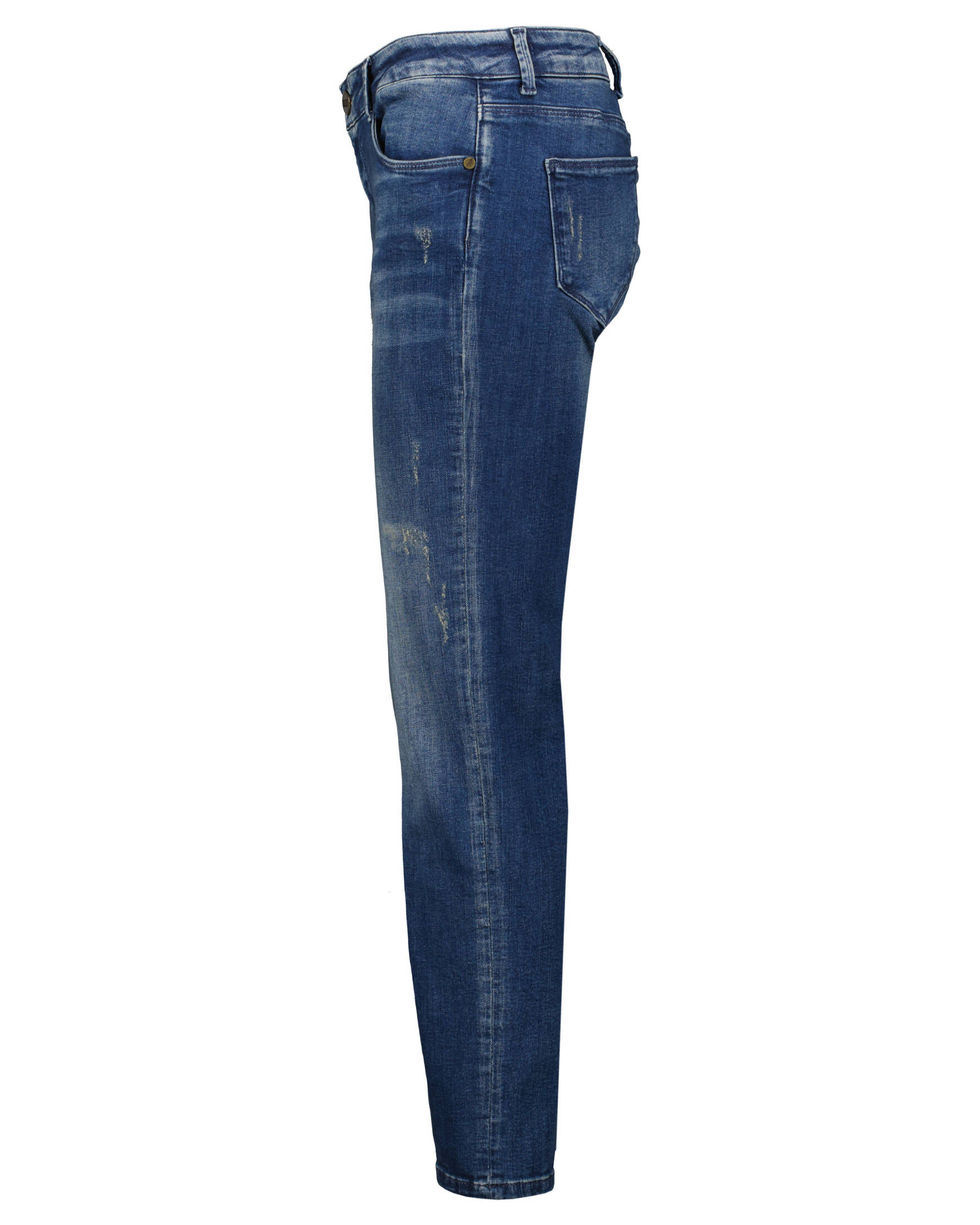 Goldgarn Denim| Damen Jeans ROSENGARTEN STRAIGHT Slim Fit verkürzt