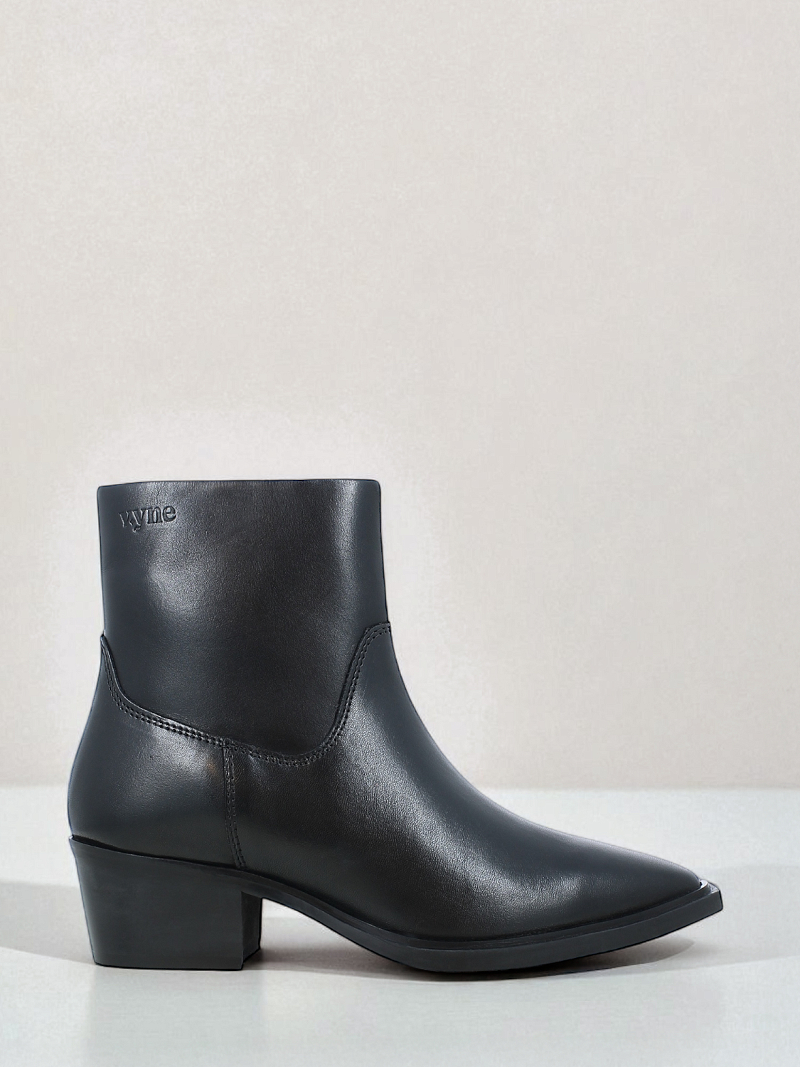 VYNE Lucca Leather Western Boots