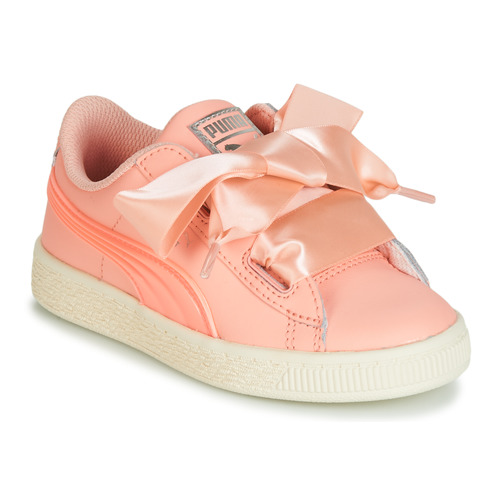 Puma - PS BASKET HEART JELLY.PEAC - Rose