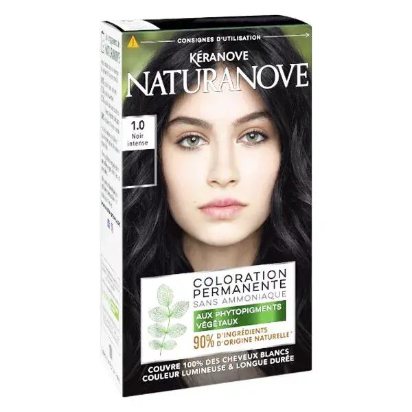 Kéranove Naturanove Coloração para Cabelo nº 1 Preto