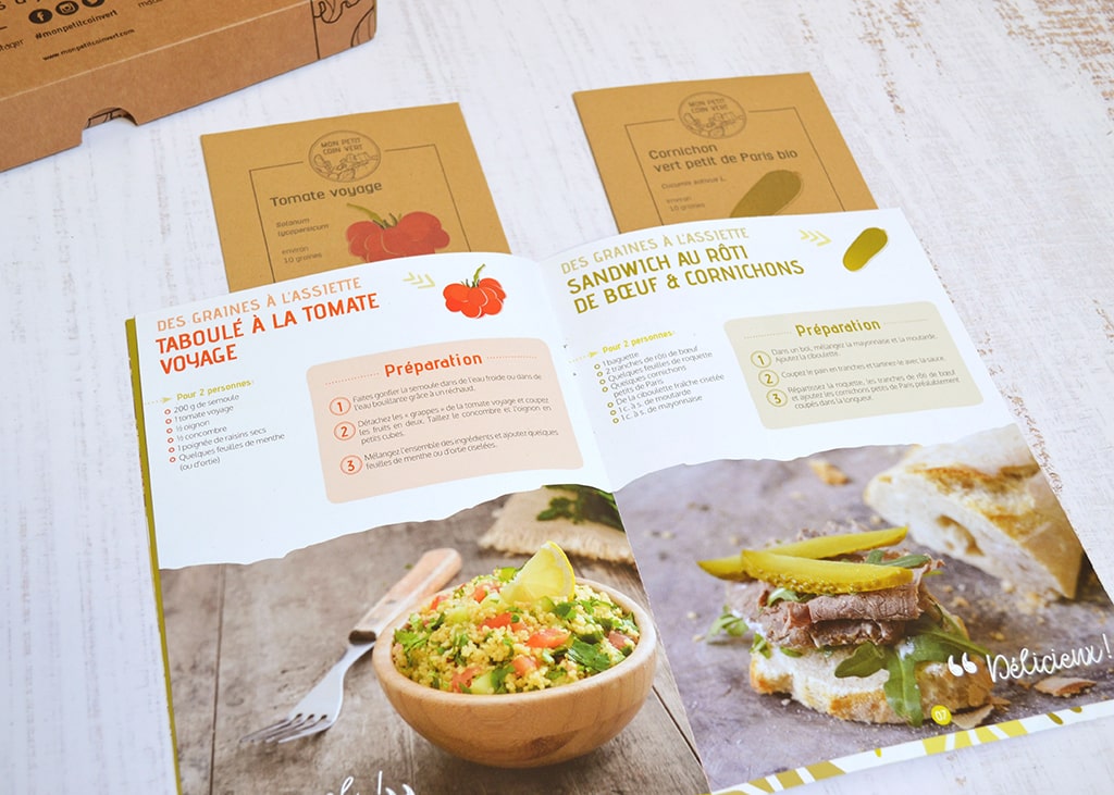 Coffret de jardinage thématique 