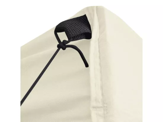 Tente pliable avec 4 parois Crème 3 x 3 m