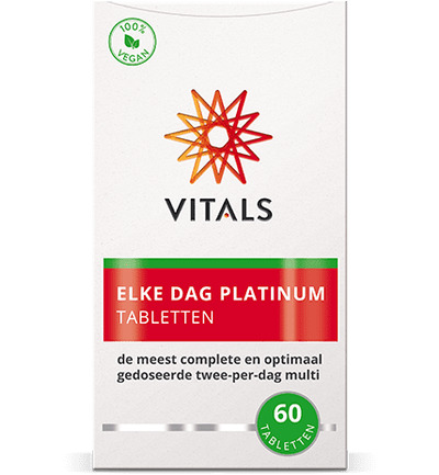 Vitals Elke Dag Platinum (60 tabletten)