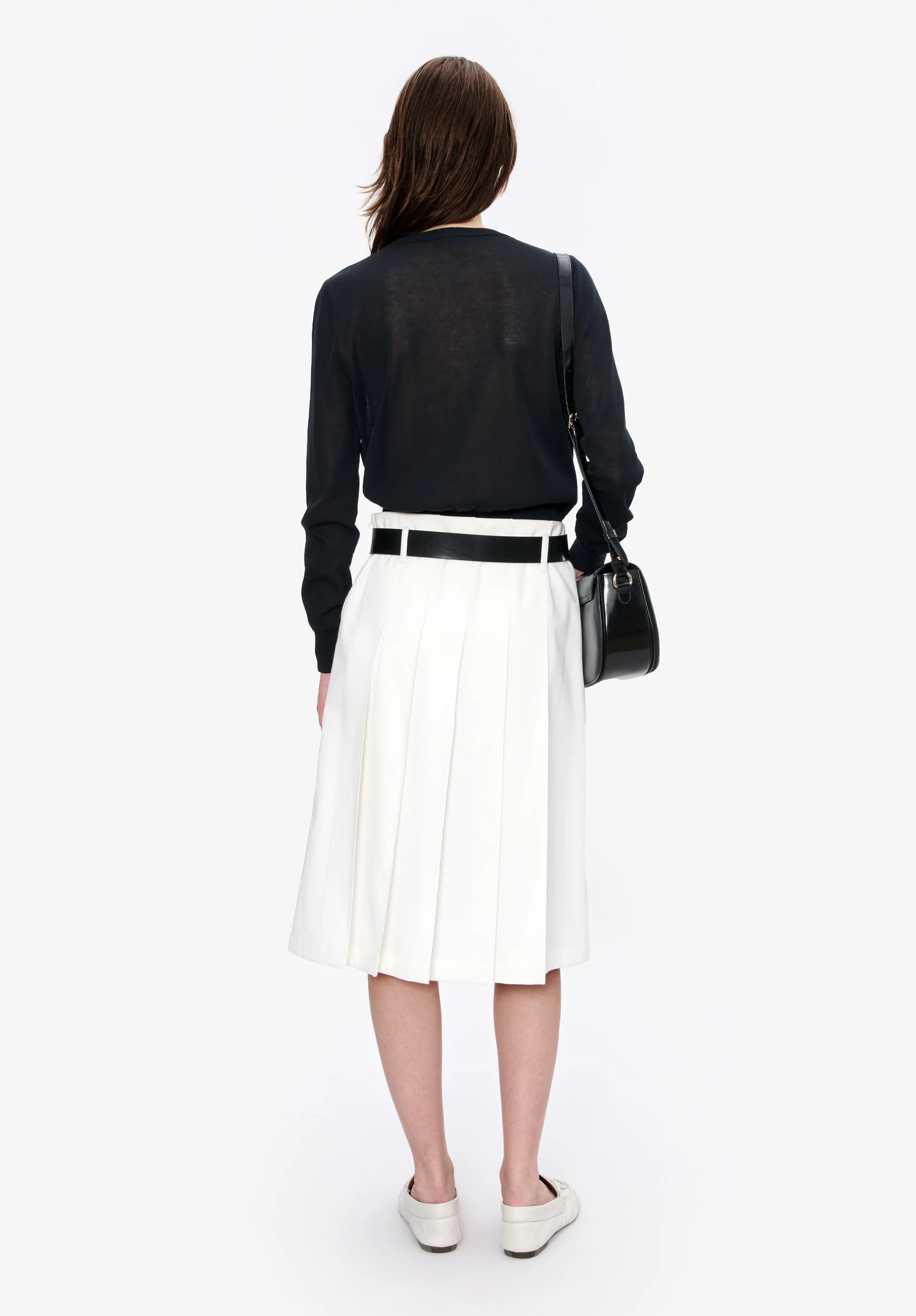 Cardigan noir en coton - Noir