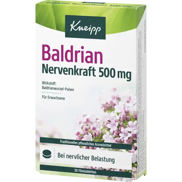 Baldrian Nervenkraft 500 mg Tabletten