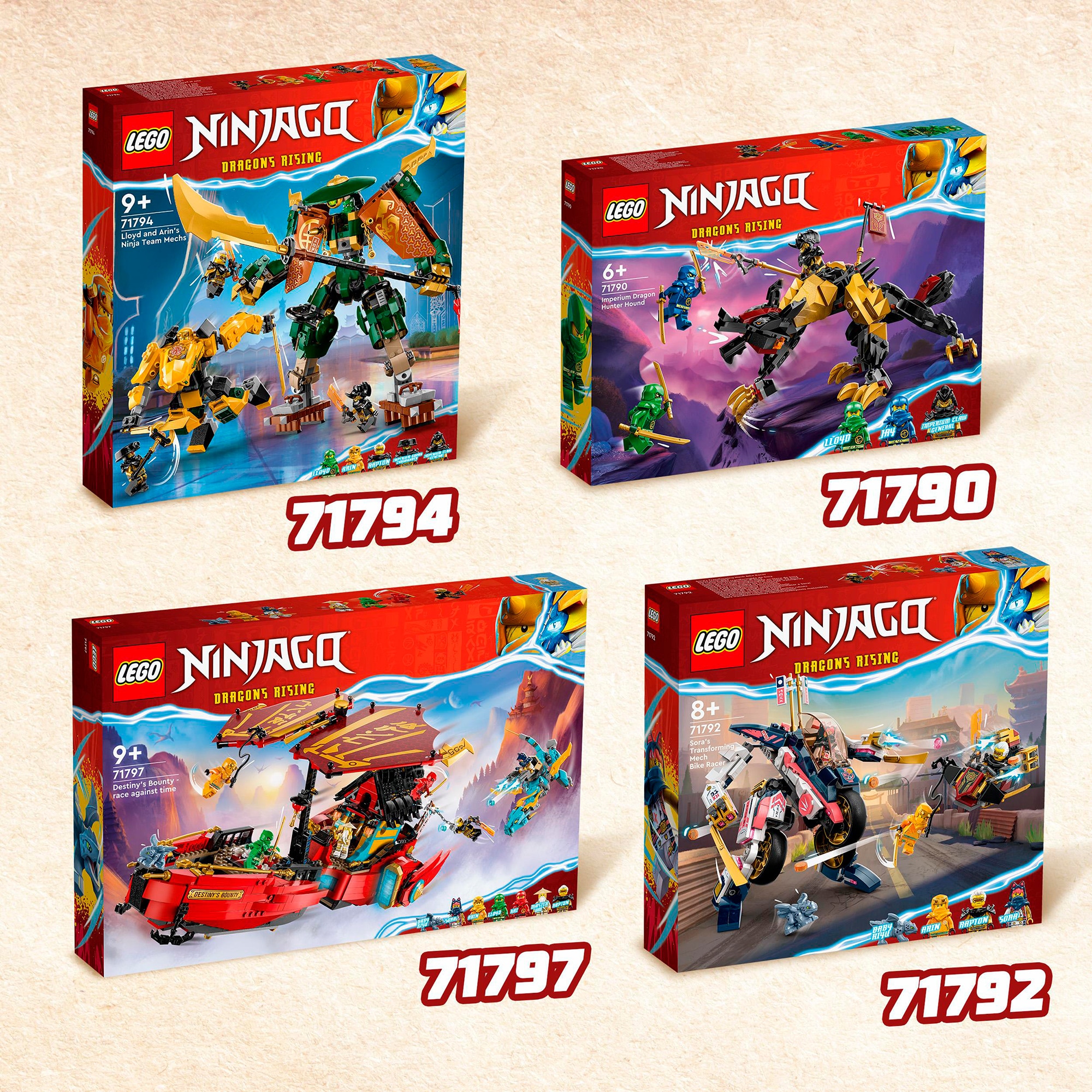 LEGO Konstruktionsspielzeug Ninjago Jagdhund des kaiserlichen Jägers