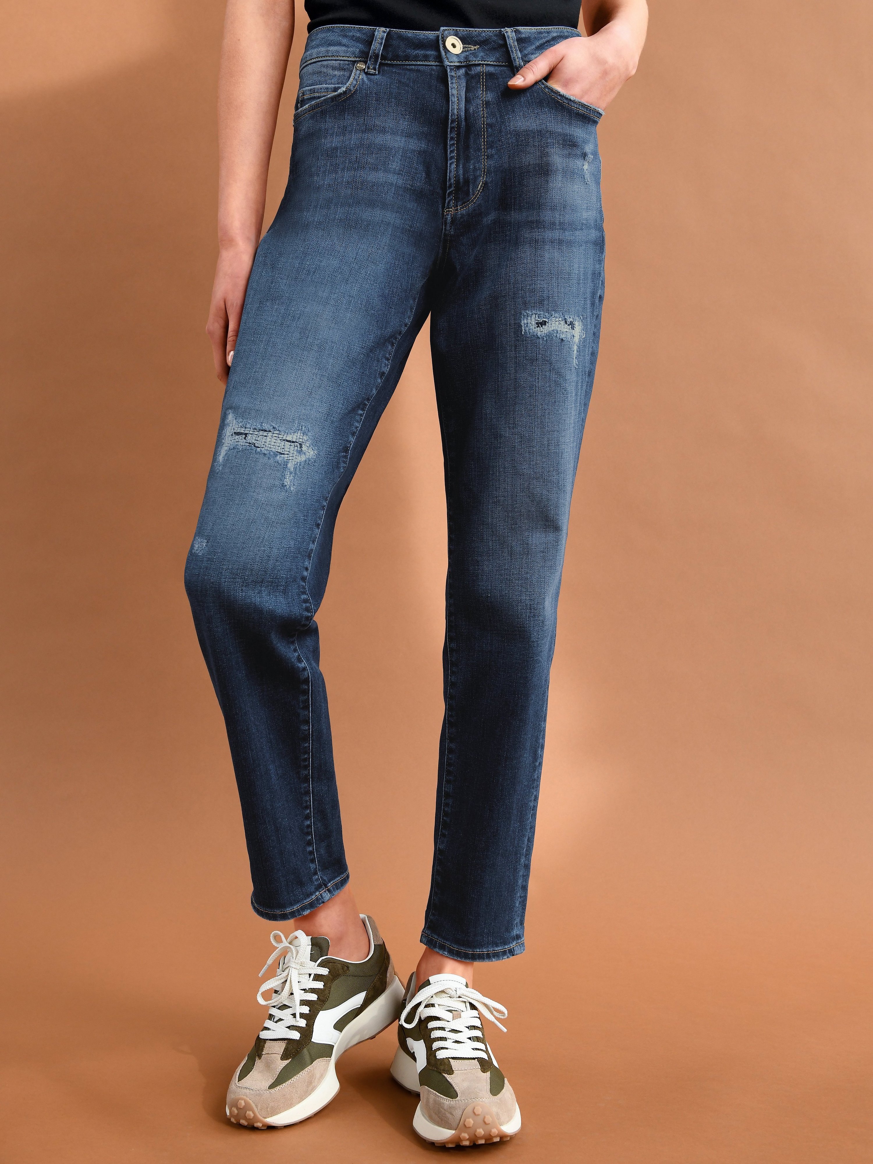 Knöchellange Jeans