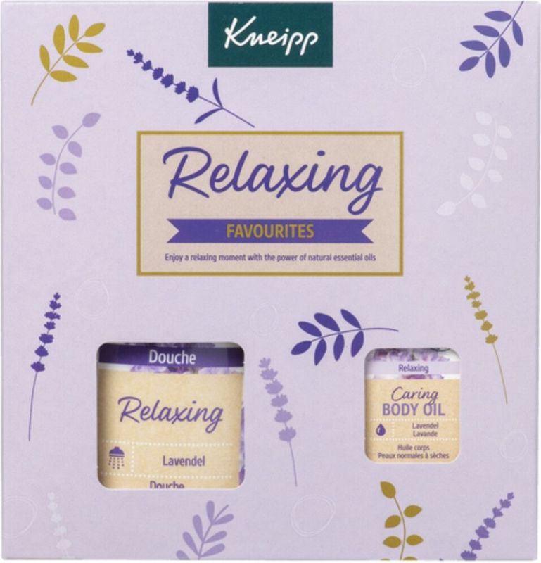 3x Kneipp Geschenkset Relaxing Favourites 2 stuks