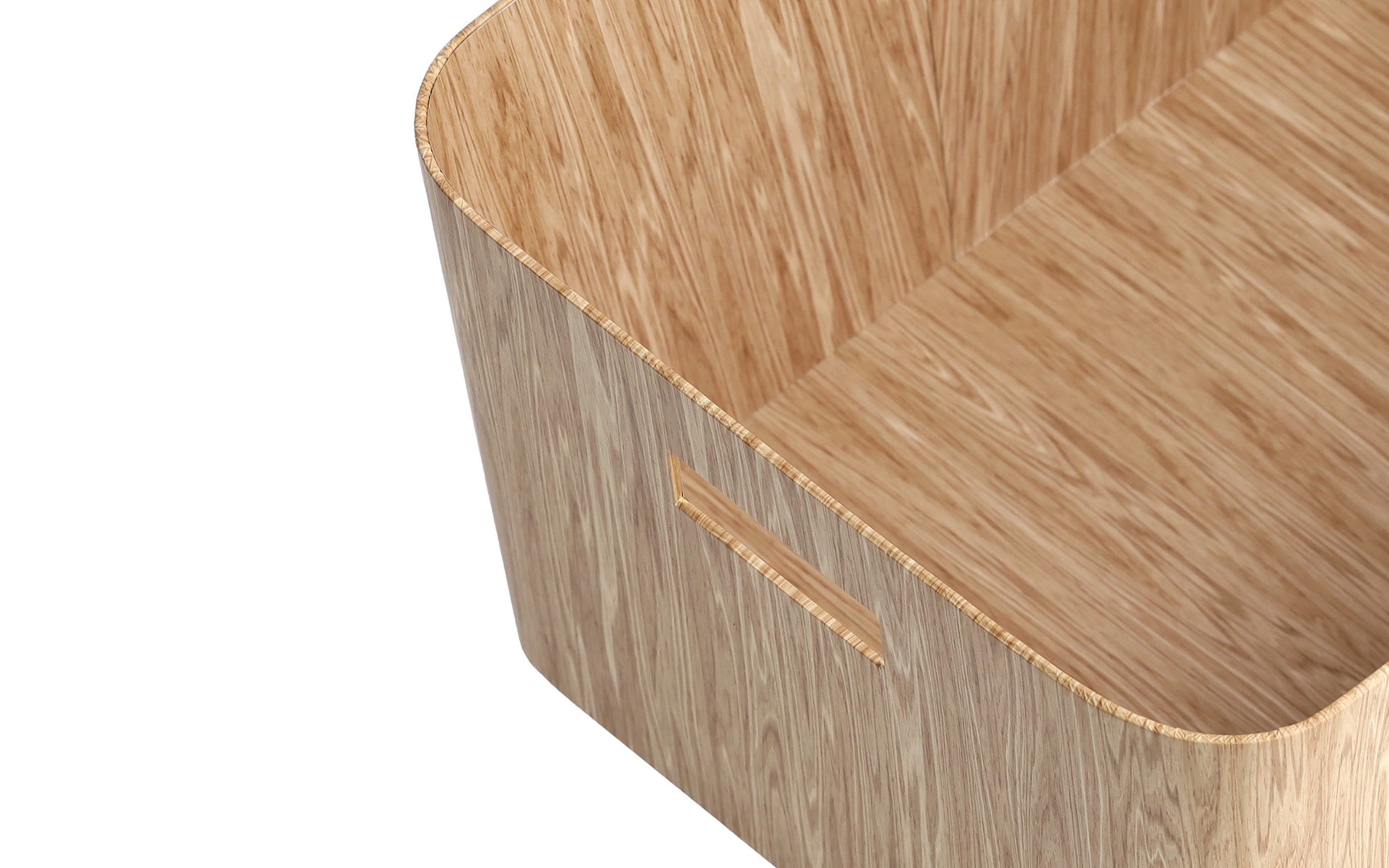 Aufbewahrungsbox in Holzoptik, 30 cm