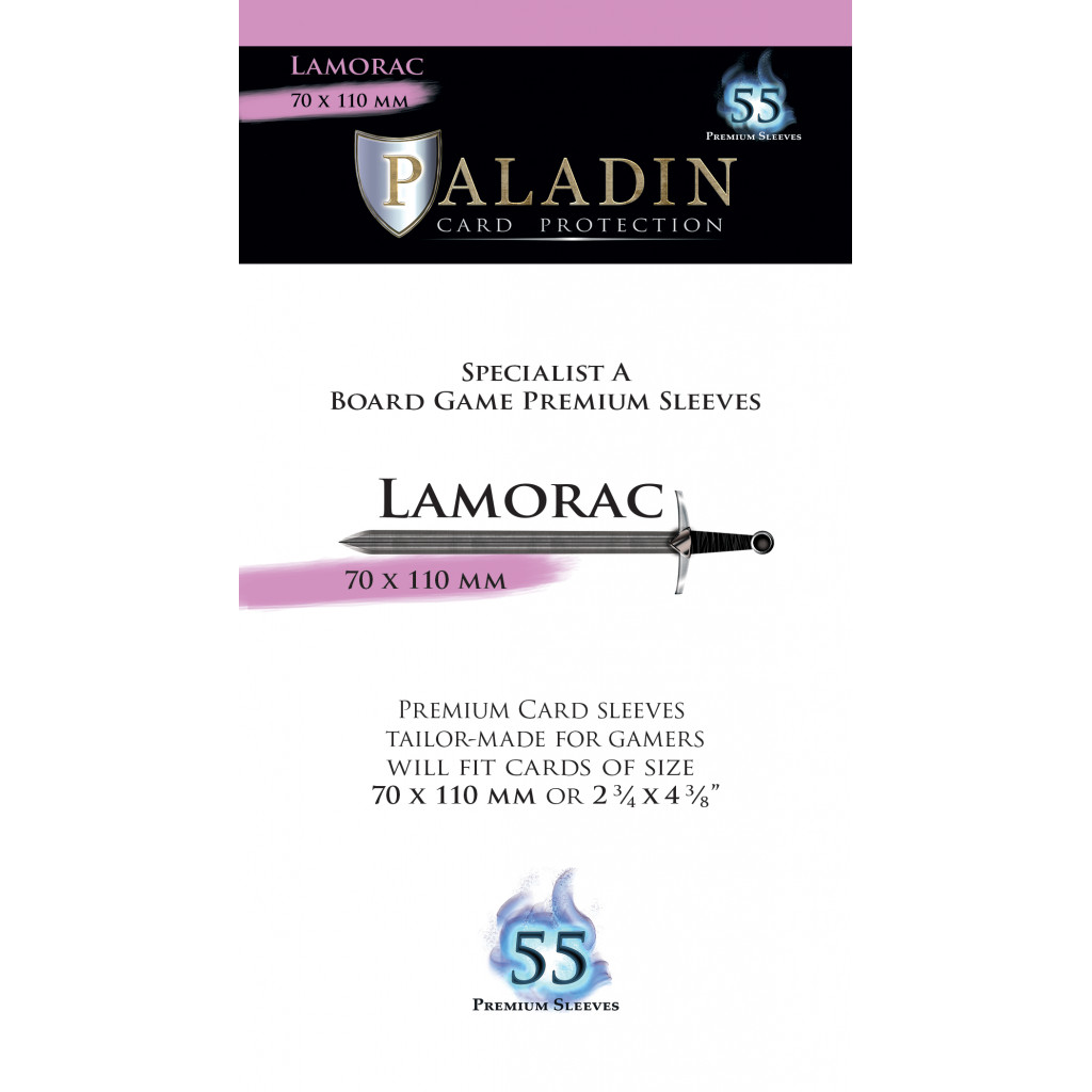 Pochettes Paladin - Lamorac Specialist A - 70 x 110 mm - 55p
