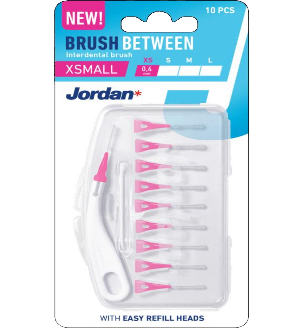 Jordan Interdentaal Brush XS 0,4mm (1 stuk)