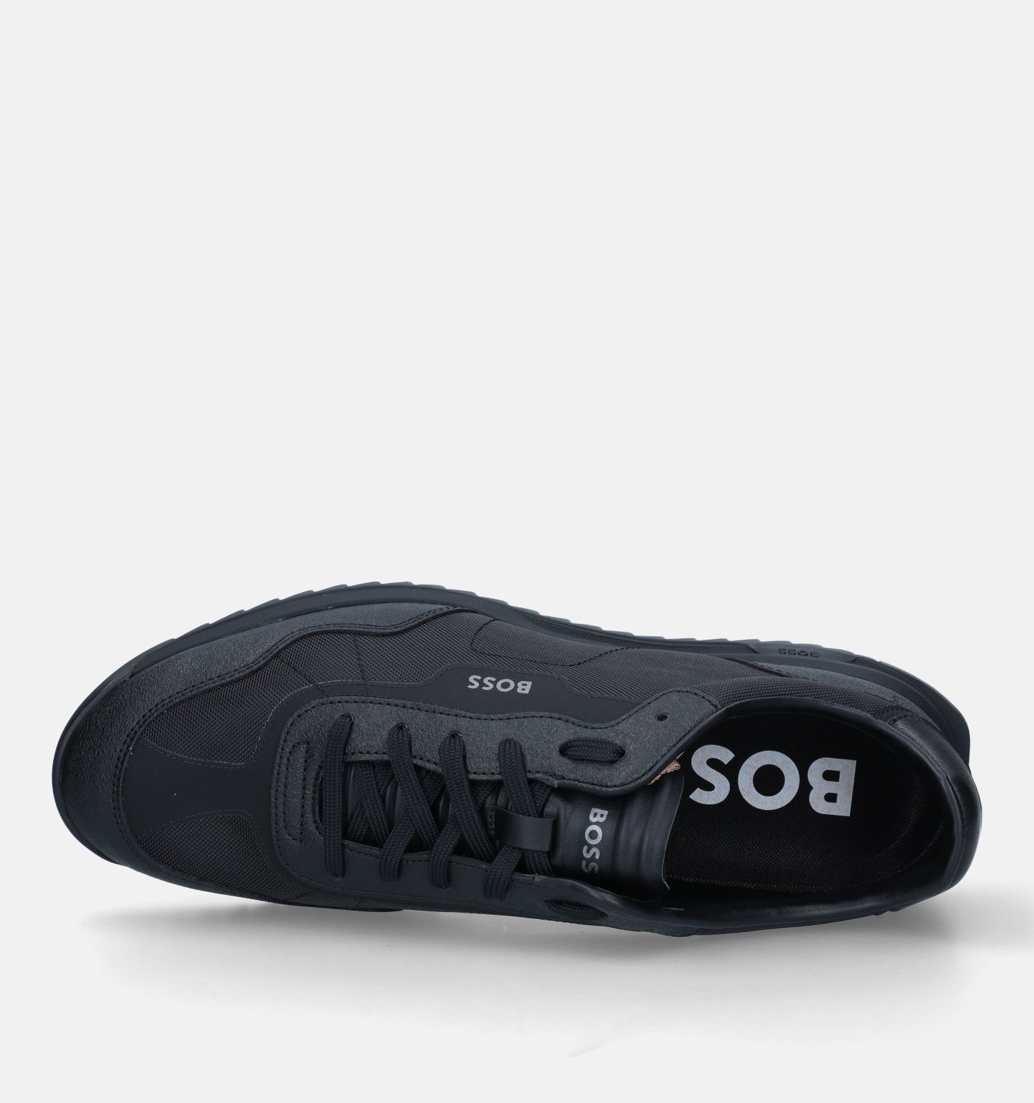 Veterschoenen zwart