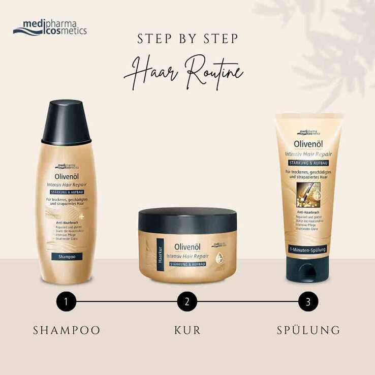 Olivenöl Intensiv Hair Repair Haarkur, 250 ml
