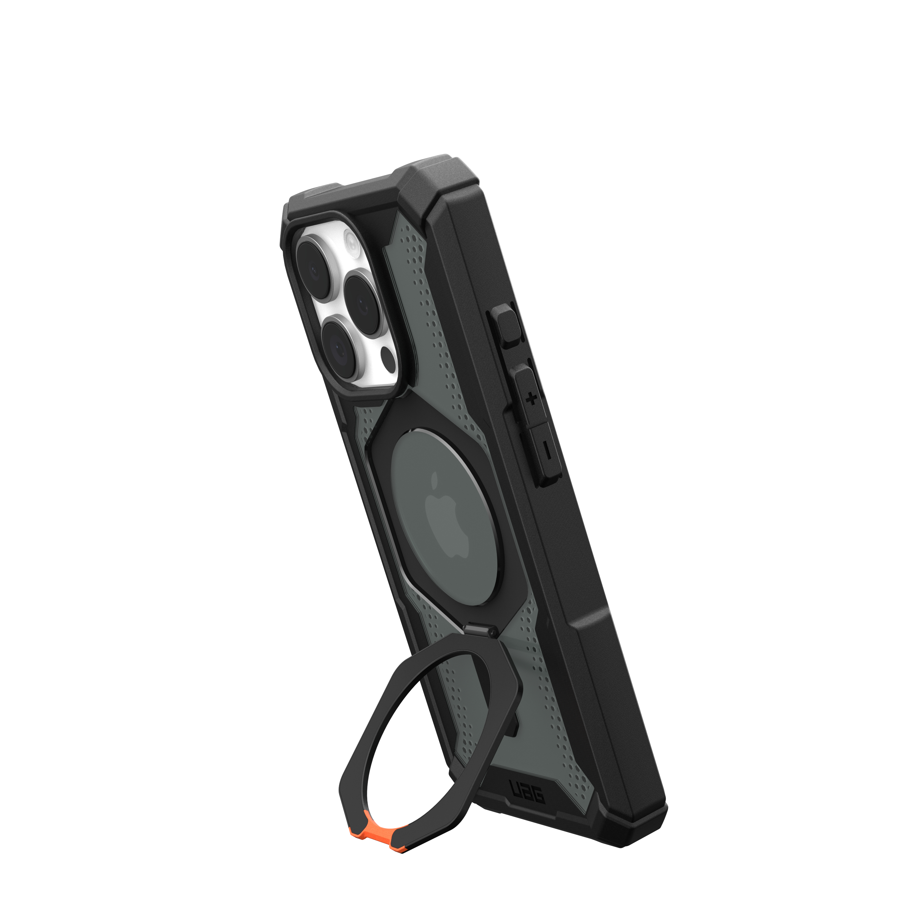 iPhone 16 Pro MagSafe Schutzhülle Plasma XTE (114474114097) - Schwarz / Orange