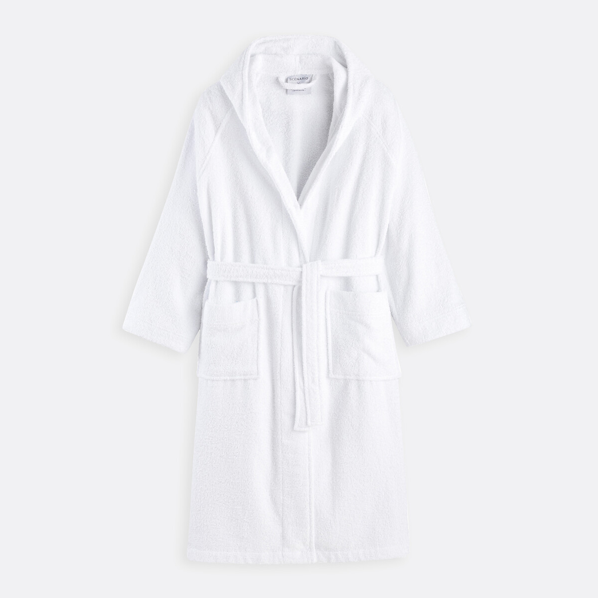 LA REDOUTE INTERIEURS<br>Roupão com capuz para adultos 350 g/m², Scenario