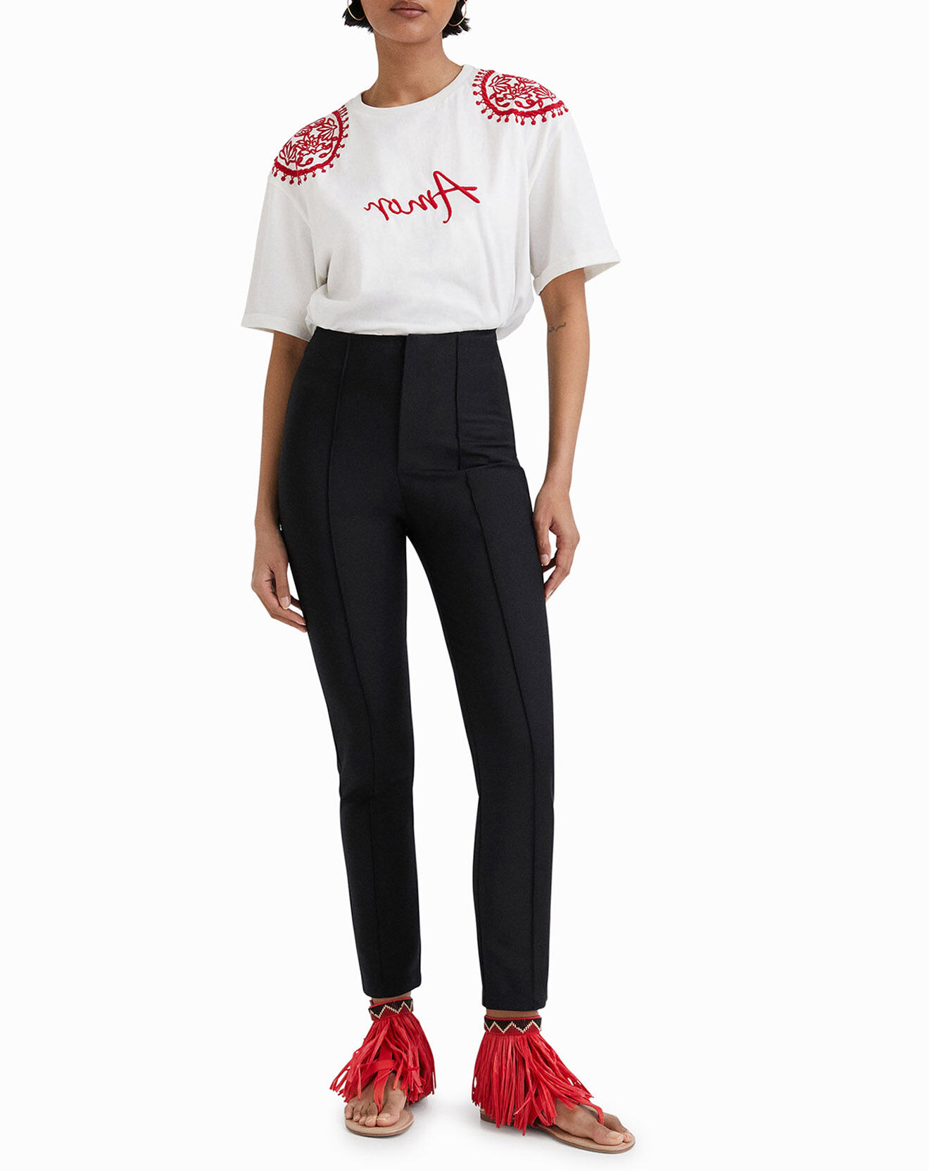 Desigual Pantalon Serena noir