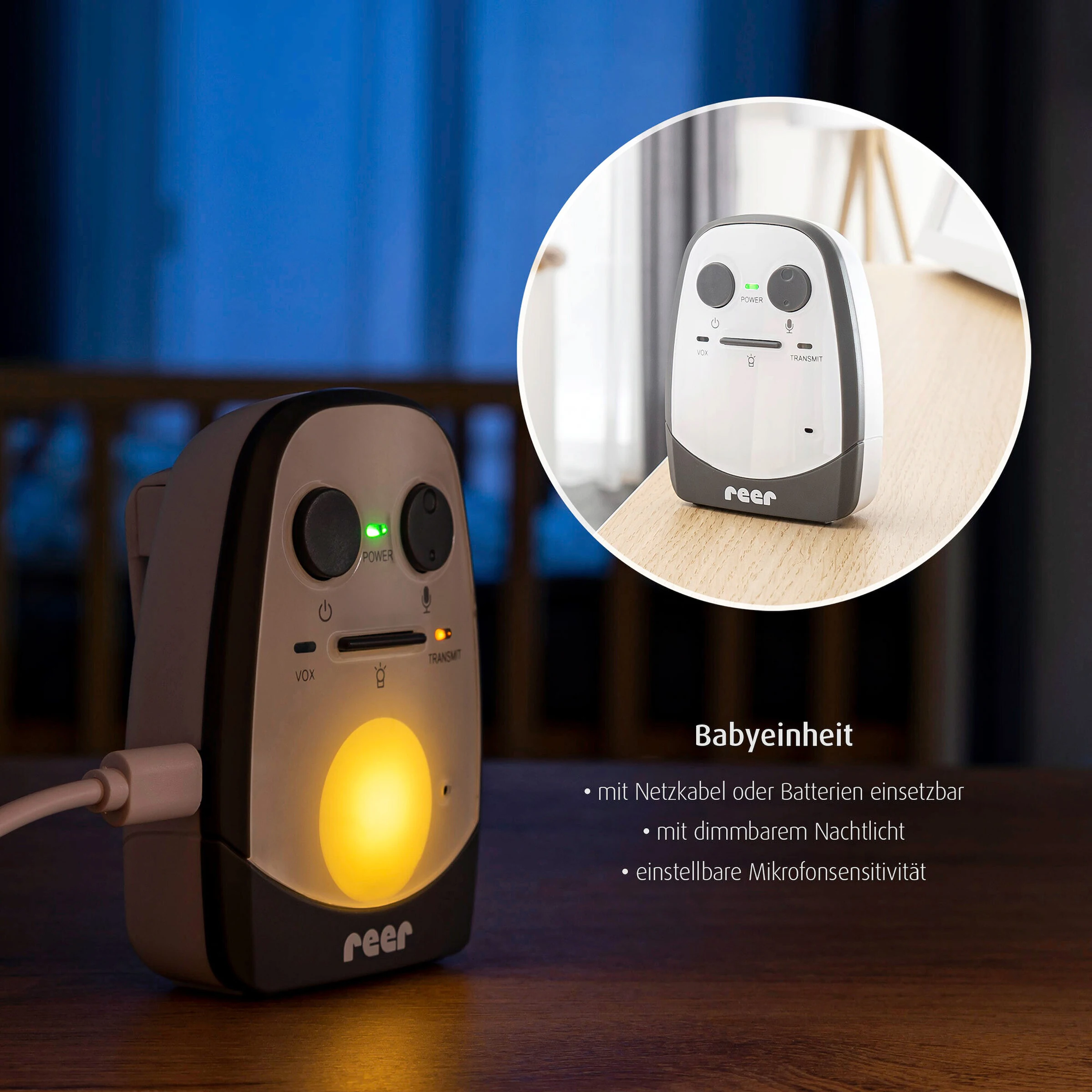 reer Babyphone Cosmo Audio, 600 m