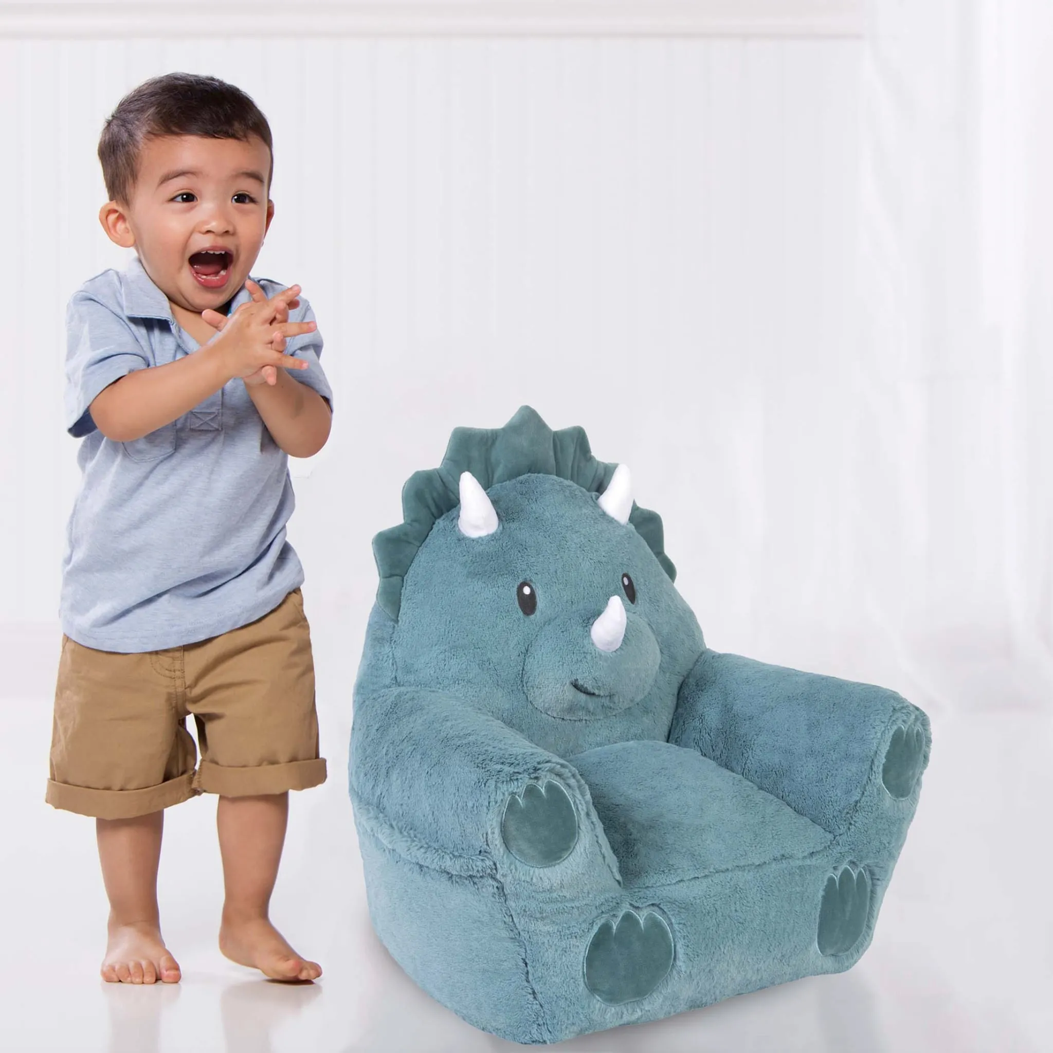 Trend Lab Chaise Dinosaur en Peluche Cuddo Buddies®