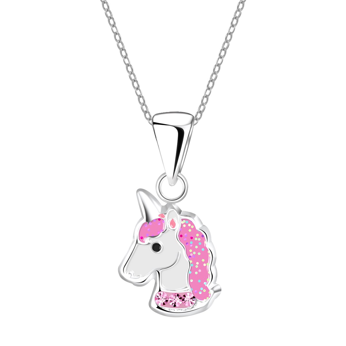 Collier pour enfant licorne en argent 925